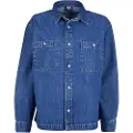 Urban Classics Oversized Denim Skjorte Med Lange Ermer