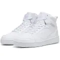 Puma Rebound Sneakers, Shoes, White/Cool Light Gray, 40