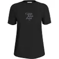 Calvin Klein Jeans Font Graphic Kortarmet T-skjorte