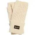 Superdry for woman. W9310075A Luxe beige knitted beige gloves (OSFA), Casual, Nylon