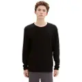 Tom Tailor Structured Roll Edge Knit Genser