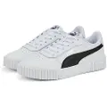 Puma Carina 2.0 Sneakers Women, Shoes, White/Black/Silver, 35.5