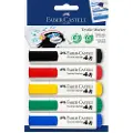 Faber-Castell Tektilmarkers Faber-Castell 5 stk. ass. farver