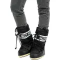 Moon boot for woman. 80D1400440 Icon Nylon Boots black (39/41), Flat, None, Casual, Snow