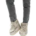Moon Boot for woman. 80D1409350 Icon Low Glance Bronze Boots (36/38), Flat, None, Casual, Snow