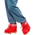 Moon Boot for woman. 80D1409340 Icon Low Nylon Boots red (36/38), Flat, None, Casual, Snow