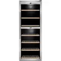 Caso WineComfort 1260 Smart, Vin kjøleskap, Frittstående, 126 flasker, 135 W, Innebygd lys, Sort, Sølv