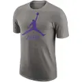 Jordan Los Angeles Lakers Kortarmet T-skjorte