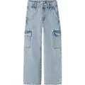 Name it Rose Wide Cargo 6190 Bs Høytaljede Jeans