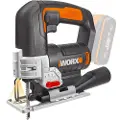 WORX WX543, Toppgrep, Sort, Oransje, 45°, 0 - 45°, Børstet, 2600 spm