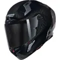 Nolan X-804 Rs Ultra Carbon Argento Fullface-hjelm