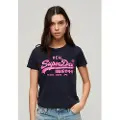 Superdry Neon Vl Graphic Fitted Kortarmet T-skjorte