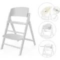 Cybex Click & Fold Spisestol 4-in-1 All White