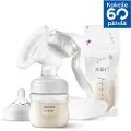 Philips AVENT AVENT SCF430/20 Manuell brystpumpe, Manuell, Gjennomsiktig, Hvit