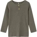 Name It Mini Ribb Knapp Langermet Topp