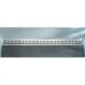 Unidrain ClassicLine stripe rist - børstet rf stål 1605 700mm