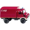 Wiking 086160 H0 Udrykningskøretøj model Mercedes Benz Brandvæsen Unimog U 1700 L