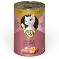 Kitty Cat Adult Pate 6 x 400 g - Kalkun og reker