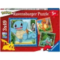 Ravensburger Pokémon Puslespill 3x49 brikker