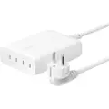 Belkin BoostCharge Pro - Strømadapter - GaN-teknologi - 200 watt - 5 A - Fast Charge, Power Delivery 3.1, PD 3.0 - 4 utgangskontakter (24 pin USB-C) - hvit