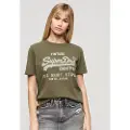 Superdry Classic Vl Heritage Relaxd Kortarmet T-skjorte