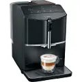 Siemens EQ.300 TF301E19 - Automatisk kaffemaskin med melkeskummer - 15 bar - piano svart