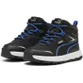 Puma Evolve Trail Sneakers Kids, Shoes, Black/Hyperlink Blue, 27.5