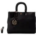 Xti for woman. 18436103-NEGRO Handbag 184361 black (OSFA), Casual, Synthetic