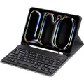 Mtp Products iPad Pro 11 2024/2025 Etui med Bluetooth-tastatur - Mørkeblå
