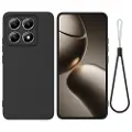 Mtp Products Xiaomi 14T Pro Liquid Silikondeksel - Svart
