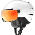 Atomic Savor Amid Visor HD, Skihjelm med Visir, White