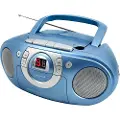 Soundmaster SCD5100BL, Analog, FM, 87,5 - 108 MHz, Spiller, CD, CD-R, CD-RW, Normal, Gjenta alt, Repeter en