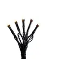 Konstsmide Lyslenke 40 amber LED 624cm