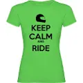 Kruskis Keep Calm And Ride Kortarmet T-skjorte