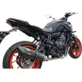 Gpr Exhaust Systems Furore Evo4 Poppy Yamaha Mt 07 21-22 Ref:e5.y.225.cat.fp4 Homologert Komplett Linjesystem