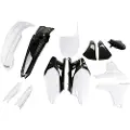Ufo Yamaha Yzf 450 2011-2013 Yakit311f-999w Fork Protectors & Plastsett