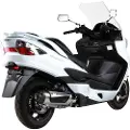 MIVV Urban Suzuki Burgman 400 2006-16 C.su.0007.k Ikke-homologisert Komplett Eksosanlegg