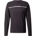 Calvin Klein Split Line Logo Langarmet T-skjorte