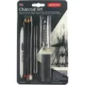 Derwent Mixed Charcoal Sæt - blandet kul sæt