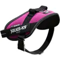 JULIUS K-9 K9 IDC sele, str.: Mini, mørk pink, 49-67 cm