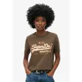 Superdry Embellished Vl Graphic Kortarmet T-skjorte