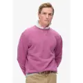 Superdry for man. M2013777A Sweatshirt Od Marl Crew pink (S), Casual, Cotton
