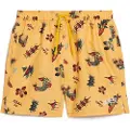 Superdry for man. M3010232A Hawaiian print swimming costume recycled yellow (XXL), Beachwear, Recycled Polister, Sustainable