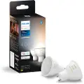 Philips Hue White ambiance - GU10-pærer - 2-pakning