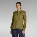 G-Star Fitted Officer Skjorte Med Lange Ermer