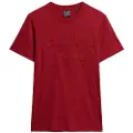 Superdry Embossed Vl Kortarmet T-skjorte