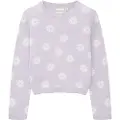 Tom Tailor Cropped Flower Jacquard Knit Genser