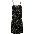 Superdry Print Button Cami Ermeløs Midikjole