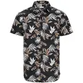 Jack & Jones Oshua Floral Kortarmet Skjorte