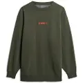 Superdry Micro Logo Graphic Loose Collegegenser
